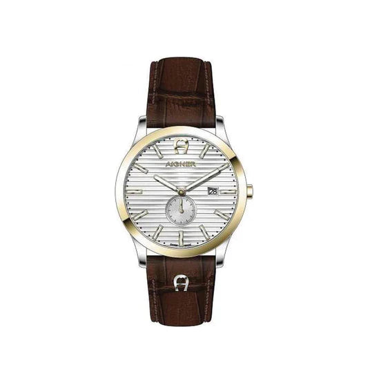 Treviso 2 Men 42mm Leather Brown Strap Watch