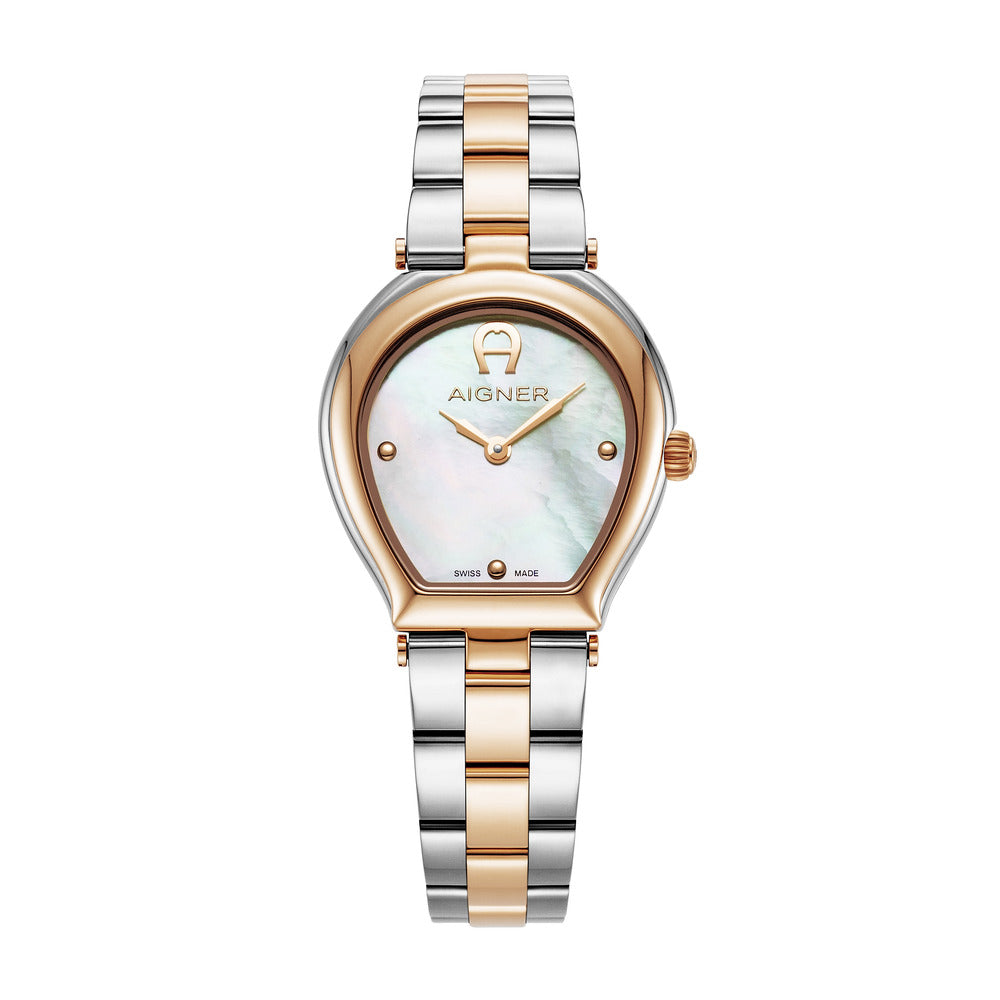 Trani Women 30mm Stainless Steel Rosegold Strap Watch