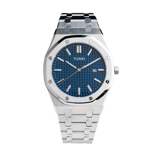 Men 41mm Blue Watch